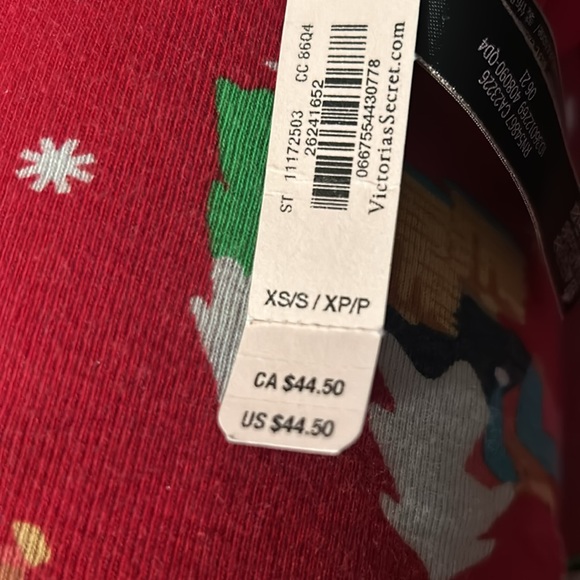 NWT Victoria's Secret Rhinestone RED Garter Belt Rhinestone Straps Shine XS/S - Picture 4 of 4